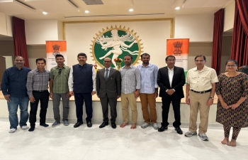 Consul General Dr. K. Srikar Reddy inaugurated Consular Camp in Calabasas, California, in association with the Telugu Association of Southern California (TASC) at the Malibu Hindu Temple today, June 29, 2024.