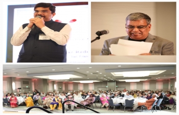 Consul General Dr. K. Srikar Reddy participated in the annual event of Indians for Collective Action (ICA) held in Palo Alto, California with a theme ' Transforming to a Healthier World'. 