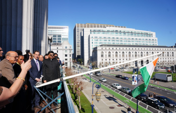 76th Republic Day of India at the iconic San Francisco City Hall